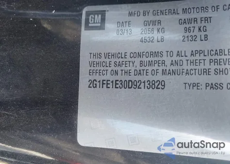 2013 Chevrolet Camaro 1Ls from USA, damaged, VIN 2G1FE1E30D9213829